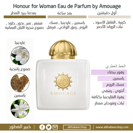 Amouage Honour for Women Eau de Parfum Sample 2ml متجر الخبير شوب