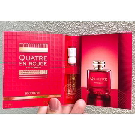 Boucheron Quatre En Rouge Eau de Parfum Sample 2ml متجر خبير العطور