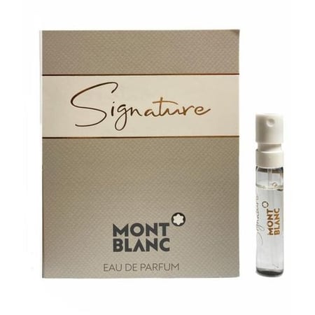 Mont Blanc Signature for Women Eau de Parfum Sample 2ml خبير العطور