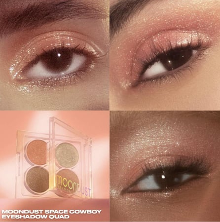 اربن ديكاي | باليت مون دست القلتري Urban Decay | Moondust Space Cowboy Glitter Eyeshadow Quad