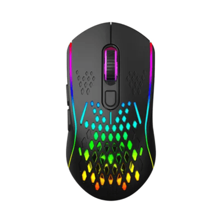 ماوس ألعاب لاسلكي/سلكي XTRIKE ME GW-611 RGB (وضع مزدوج، حتى 8000 DPI، 7 أزرار)