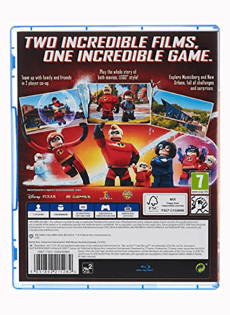 LOGO THE INCREDIBLES PS4 PLAYSTATION 4