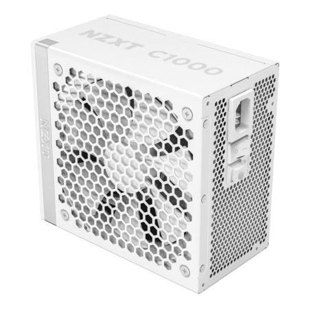 NZXT C1000 Gold 1000W Power Supply – Complete Gold Power with Elegant White Design