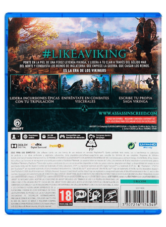 لعبة الفيديو Assassin's Creed Valhalla - role playing - PlayStation 5 (PS5)