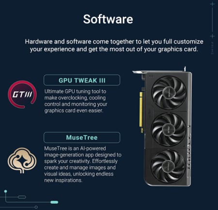 ASUS Prime GeForce RTX 5060 Ti OC Edition – 8 GB GDDR7 – Triple-Fan – PCIe 5.0 – Ray Tracing & DLSS 4