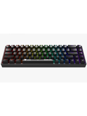 كيبورد دراجون مني اسود RGB ASA