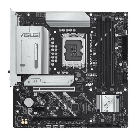 ASUS PRIME B860M-A WiFi – Intel B860 – DDR5 mATX Motherboard – Socket LGA1851