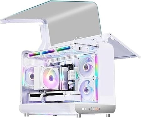 تجميعة Falcon Gams المقاتل الأبيض 2025 (i9 + RTX 5070 OC)