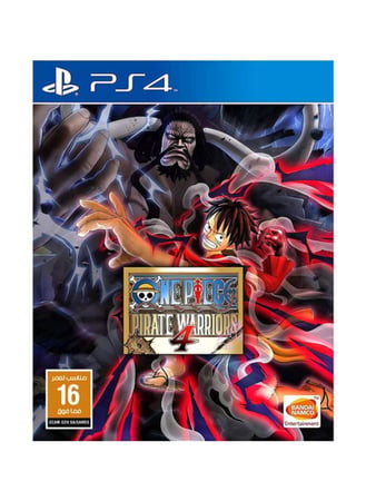One Piece Pirate Warrors 4 PS4One Piece Pirate Warriors 4 - English/Arabic -(KSA Version) -Adventure - PlayStation 4 (PS4)