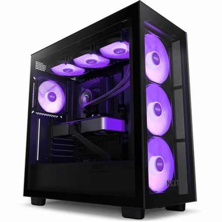 مبرد مائي NZXT Kraken 360mm RGB – أسود لتبريد فائق الأداء