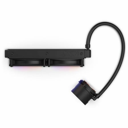 NZXT Kraken 240mm RGB Liquid CPU Cooler – Black with LCD Display