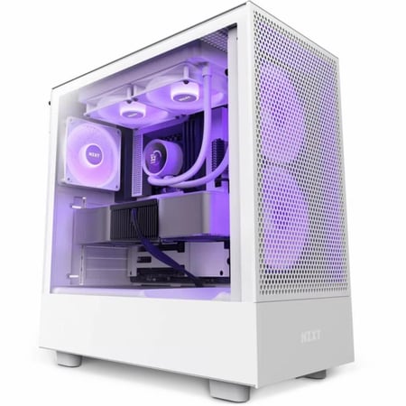 NZXT CPU COOLER KRAKEN 240MM RGB WITH LCD DISPLAY WHITE