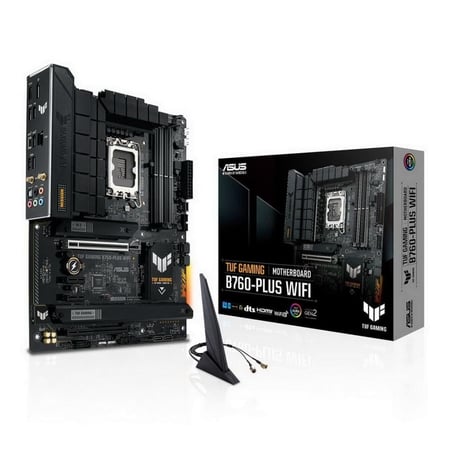 ASUS TUF Gaming B760-PLUS WiFi – ATX Motherboard – DDR5 & PCIe 5.0 – Gaming Excellence