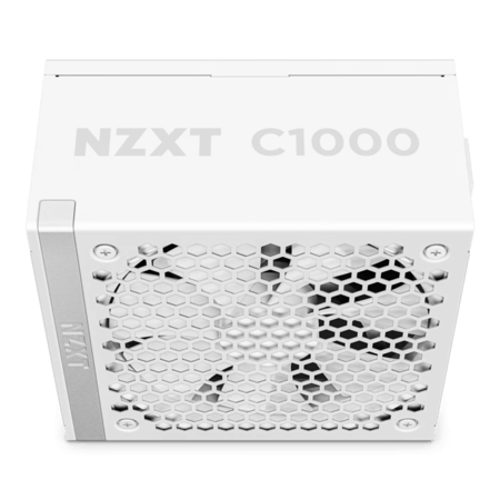 NZXT C1000 Gold 1000W Power Supply – Complete Gold Power with Elegant White Design