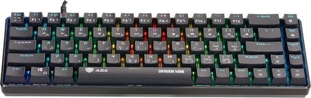 كيبورد ميكانيكي RGB-GHOST MIN من ASA