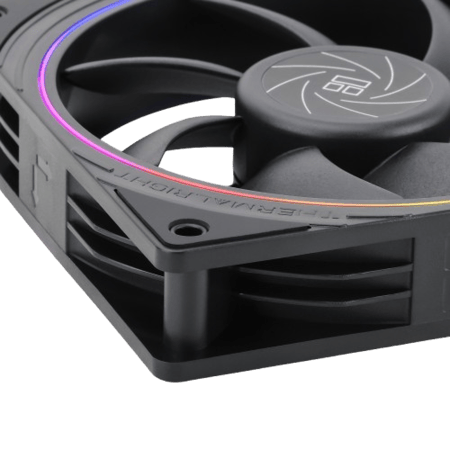 SPear SF452 Cooling Fan – Black ARGB Case Fan