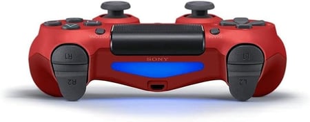 وحدة تحكم سوني DualShock 4 – بلاي ستيشن 4 (أحمر)