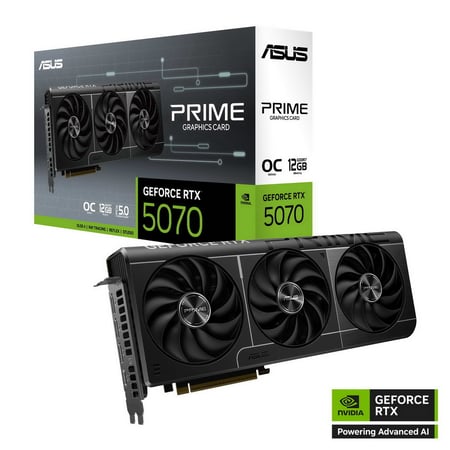 ASUS PRIME GEFORCE RTX 5070 OC EDITION GRAPHICS
