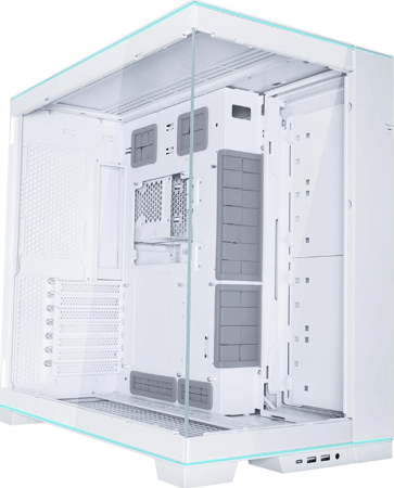 Lian Li O11 Dynamic EVO RGB White – Modular Mid Tower – Tempered Glass – High Airflow – RGB Edition