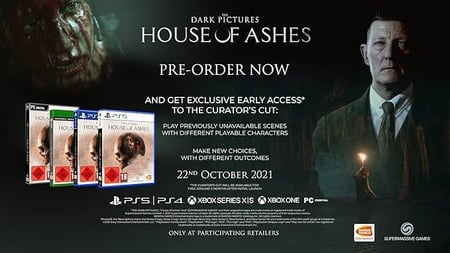 The Dark Pictures: House of Ashes PS4