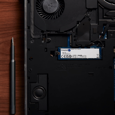 Kingston NV3 NVMe PCie 4.0 Internal SSD 500GB M.2 2280-SNV3S/500G