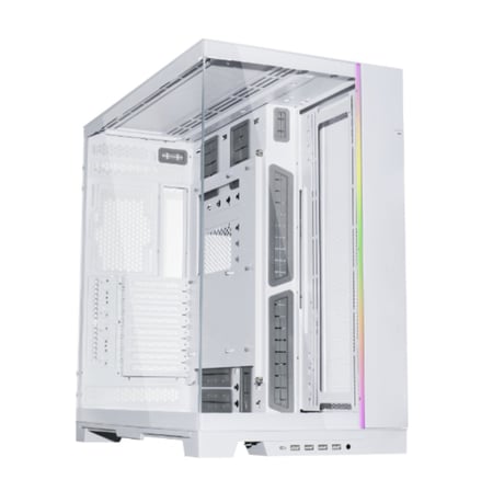 LIAN LI O11 Dynamic EVO XL White – Premium Full Tower Case – Modular | High-Airflow | Panoramic Glass