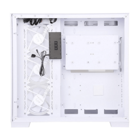 Egeira Supreme WHITE 7 Fan ATX Gaming Case – 7× ARGB Fans – Tempered Glass – High Airflow Design