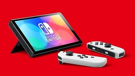 Nintendo Switch OLED Model – White Joy-Con (Renewed)
