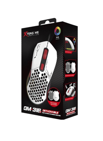 XTRIKE ME GM-316 Wired Giming Mouse With Detachable Top Covers