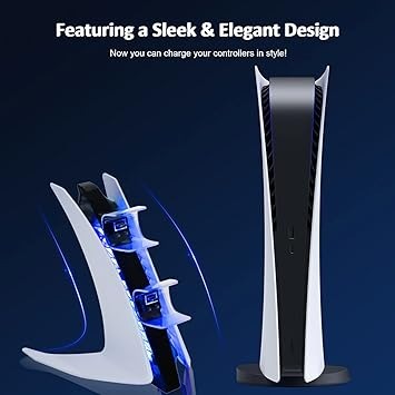 قاعدة شحن لاسلكية نيكسي جو لوحدة تحكم دوال سينس – PS5