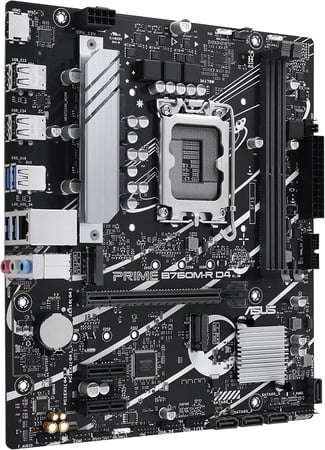 ASUS PRIME B760M-RD4 (Socket 1700/B760/DDR4/S-ATA 6Gb/s/Micro ATX)