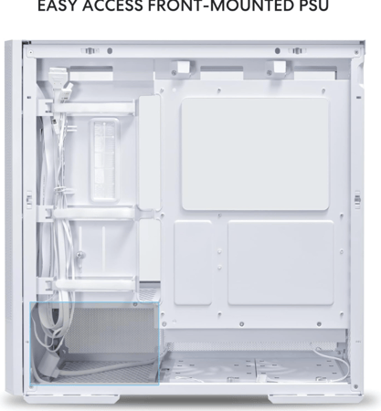 Lian Li LANCOOL 207RX WHITE – High-Airflow Mid Tower – Dual ARGB Fans – Tempered Glass – Premium Gaming Case
