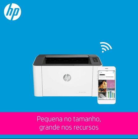 HP – طابعة ليزر واي فاي 107W