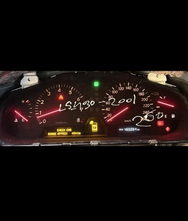 عداد لكزس 430 سعودي
