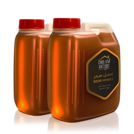 جالون عسل السدر دريم هاوس نكهة غنية وجودة عالية لعشاق الطعم الاصيل