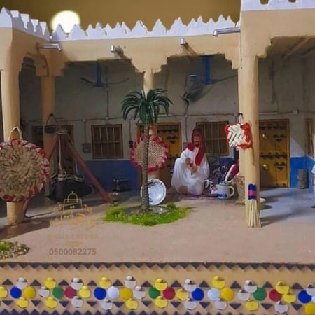 ديكور بيت قديم بإضاءة مميزة