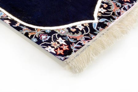 سجادة صلاة الحرم المكي الطبية زرقاء