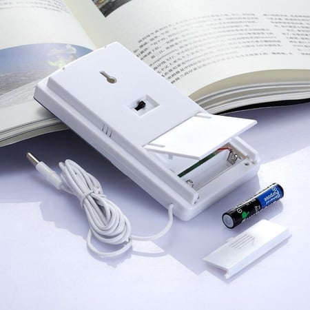 ميزان درجة حرارة ورطوبة الجو بشاشة رقمية