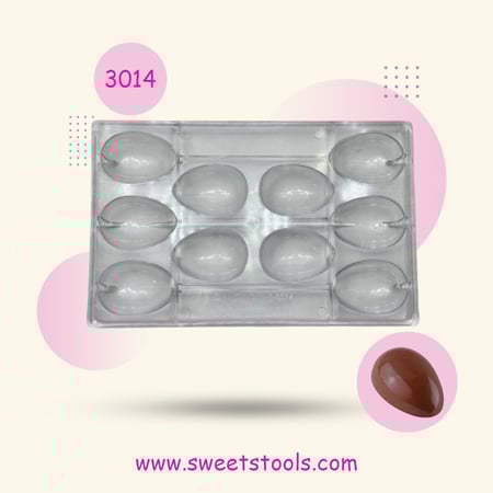 قالب اكريلك بيضة كندر موديل رقم E-3014