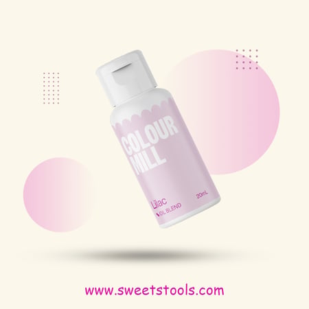 Lilac الوان زيتية للشوكولاته والكريمة 20 ملي