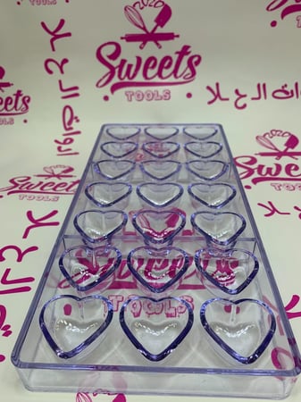 قالب اكريلك قلب