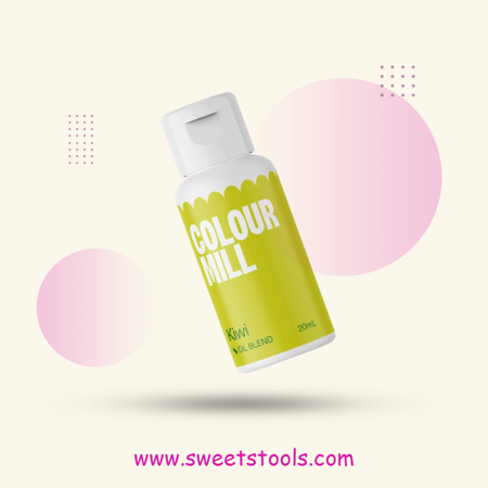 Kiwi الوان زيتية للشوكولاته والكريمة 20 ملي