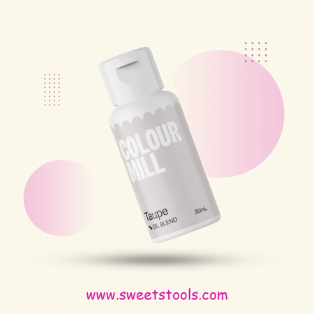 taupe الوان زيتية للشوكولاته والكريمة 20 ملي