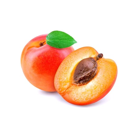 نكهة المشمش الطبيعية