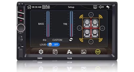 شاشة 7 بوصة كار بلاي ريموت