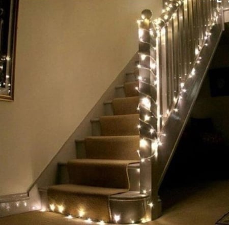 اضاءة تزيين-سعر سلك اضاءة 50 متر لون اصفر-اضاءة حفلات-متجر متنوع