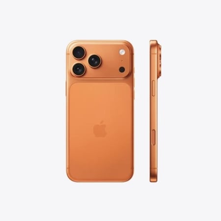 ابل ايفون 17 بروماكس، 256 جيجا، 6.9 إنش ، برتقالي كوني