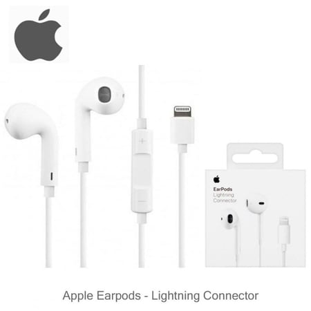 ابل سماعة سلك ايفون لايتنينج الاصلي من ابل - ضمان حاسبات العرب