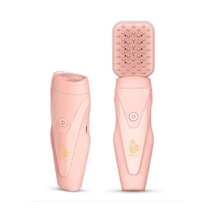 مبخرة الكترونية + مشط مبخرة،وردي