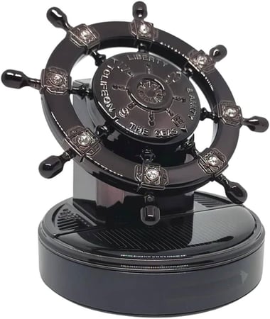 فواحة معطرة لسيارة تعمل على الطاقة الشمسية شكل سكان الباخرة